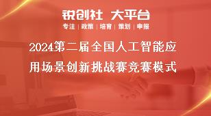 2024第二屆全國人工智能應用場景創新挑戰賽競賽模式獎補政策