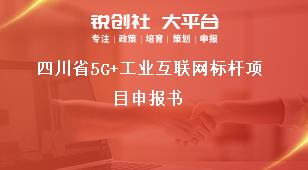 四川省5G+工業互聯網標桿項目申報書獎補政策